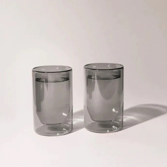 Yield Double Wall Glasses Gray  - 12oz - Picture 1 of 1